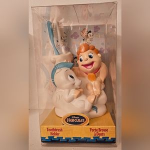Vintage 90s Hercules Toothbrush Holder